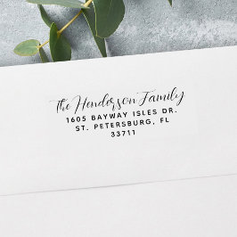 Sello Automático Dirección de devolución de nombre de script manusc