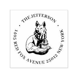 Sello Automático Dirección de devolución de nombre personalizado de