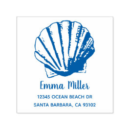 Sello Automático Dirección de devolución de nombre personalizado de