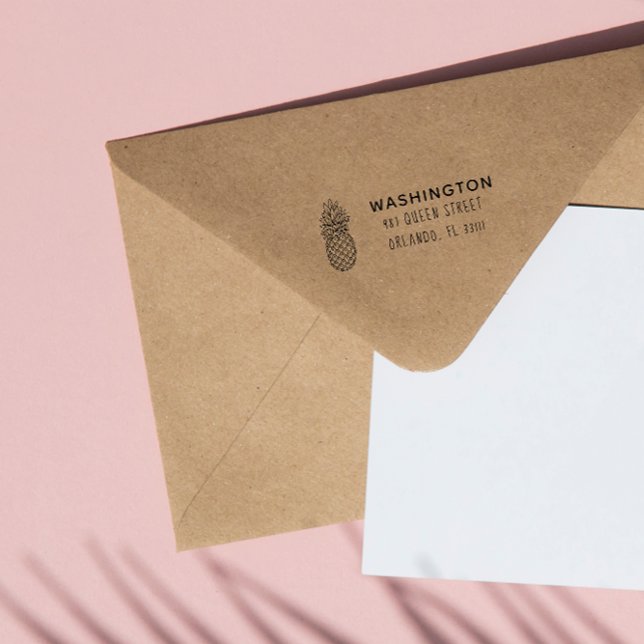 Sello Automático Dirección de devolución de nombre personalizado de (Subido por el creador)