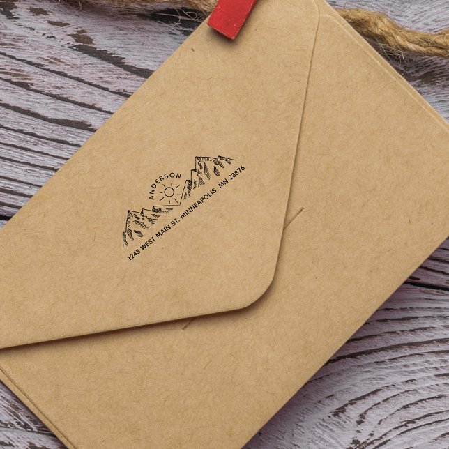 Sello Automático Dirección de devolución de nombre personalizado es (Subido por el creador)