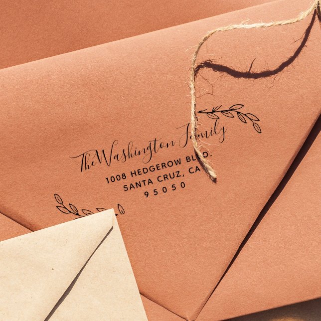 Sello Automático Dirección de devolución de nombres de familia de p (Subido por el creador)