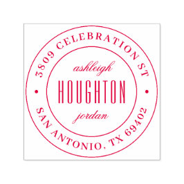 Sello Automático Dirección de devolución de nombres de guiones redo