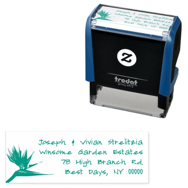 Sello Automático Dirección de devolución de pájaro (In Situ)