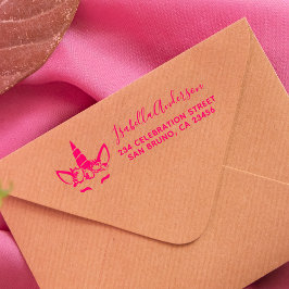 Sello Automático Dirección de devolución de Personalizado de escrit