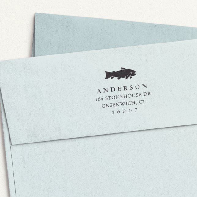 Sello Automático Dirección de devolución de pescado ruso (Subido por el creador)
