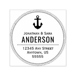 Sello Automático Dirección de devolución de pista y anclaje náutico