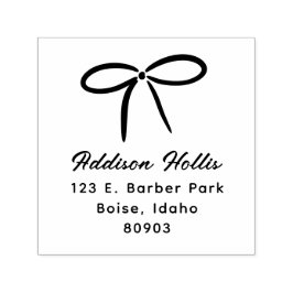 Sello Automático Dirección de devolución de plegado simple