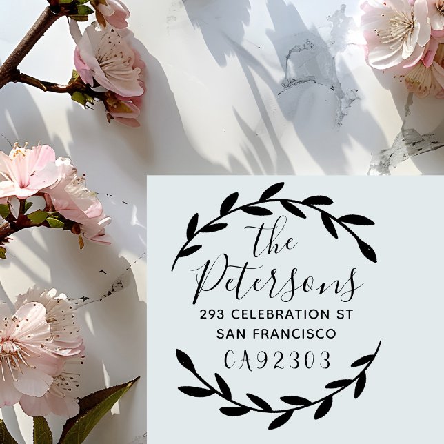 Sello Automático Dirección de devolución de script de nombre de la  (Subido por el creador)