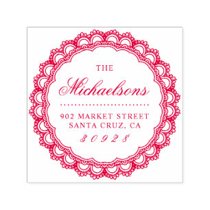 Sello Automático Dirección de devolución de script de último nombre