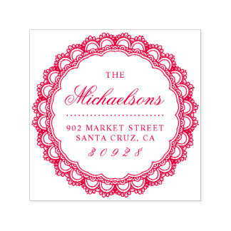 Sello Automático Dirección de devolución de script de último nombre