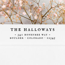 Dirección de devolución de tipografía de vintage