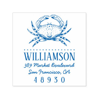 Sello Automático Dirección de devolución de tipografía náutica cang