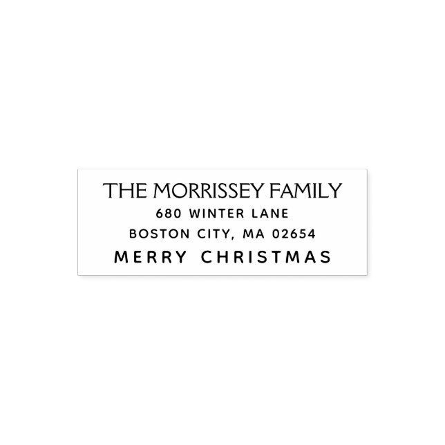 Sello Automático Dirección de devolución de vacaciones simple (Diseño)