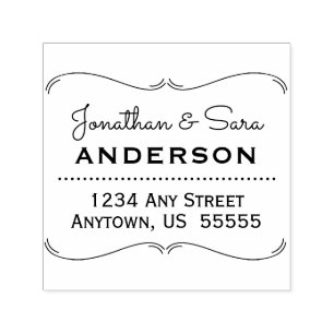 Sello Automático Dirección de devolución del bastidor del soporte d