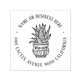 Sello Automático Dirección de devolución del nombre personalizado d