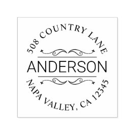 Sello Automático Dirección de devolución del personalizado