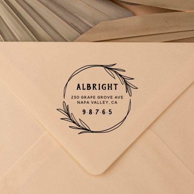 Sello Automático Dirección de devolución del Personalizado de la co (Subido por el creador)