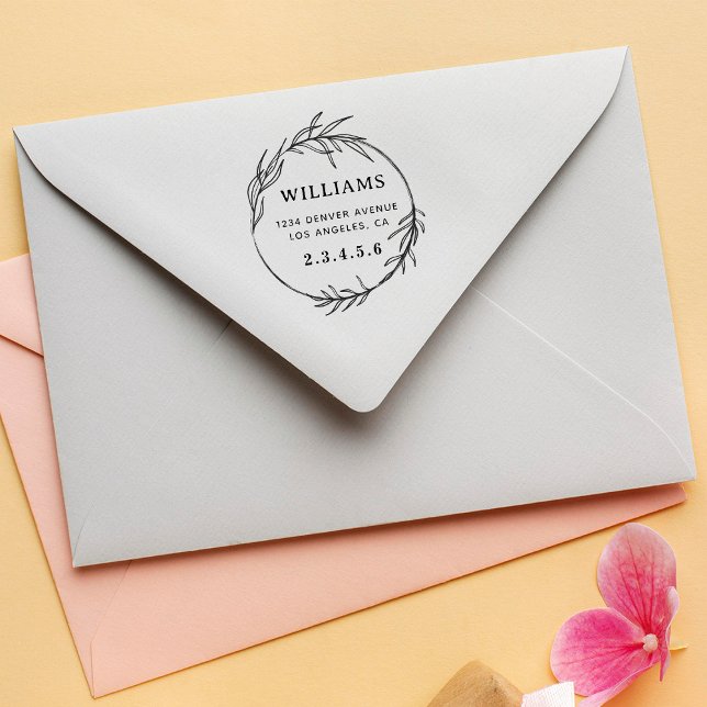 Sello Automático Dirección de devolución del Personalizado negrita  (Subido por el creador)