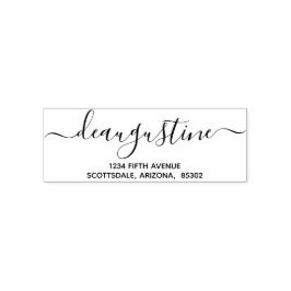 Sello Automático Dirección de devolución, etc., de Navidades Bodas