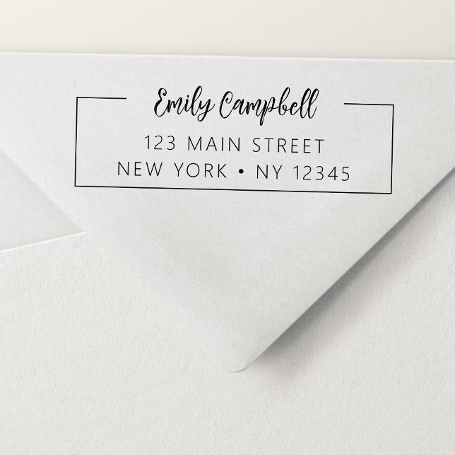 Sello Automático Dirección de devolución personal profesional Minim (Subido por el creador)