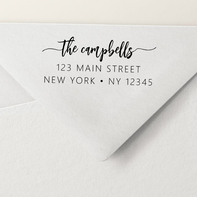 Sello Automático Dirección de devolución personal profesional Minim (Subido por el creador)