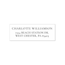 Sello Automático Dirección de devolución personalizada de graduació