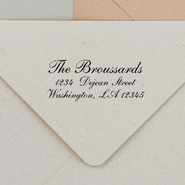 Sello Automático Dirección de devolución personalizada de guión ele