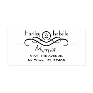 Sello Automático Dirección de devolución personalizada del personal