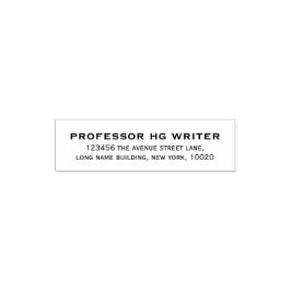 Sello Automático Dirección de devolución simple