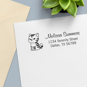 Sello Automático Dirección de gato de tabla de corte