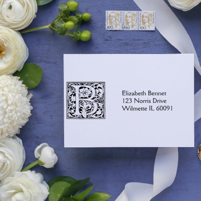 Sello Automático Dirección de monograma (Subido por el creador)