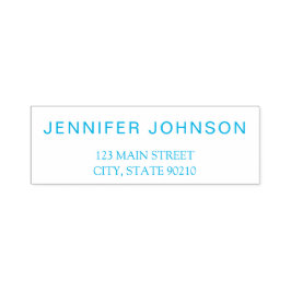 Sello Automático Dirección de negocios moderna y sencilla