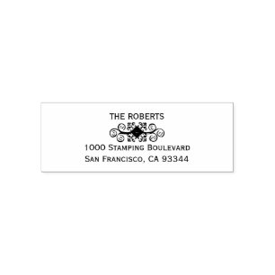 Sello Automático Dirección de nombre de devolución del Personalizad