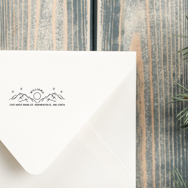 Sello Automático Dirección de nombre personalizado escrita a mano e (Subido por el creador)