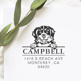 Sello Automático Dirección de perro Personalizado de caza de montañ