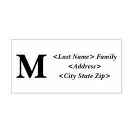 Sello Automático dirección de personalizable