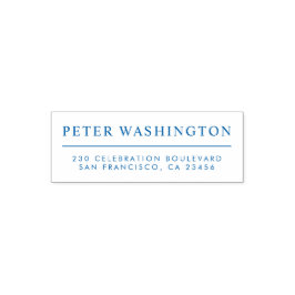 Sello Automático Dirección de personalizado, borrado, incluso de im