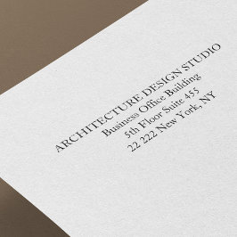 Sello Automático Dirección de rendimiento profesional simple