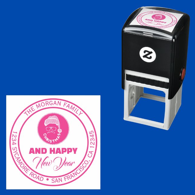 Sello Automático Dirección De Retorno De Fiesta De Navidades Brilla (Subido por el creador)