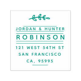 Sello Automático Dirección de retorno de la pareja de la rama rusa 