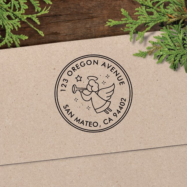 Sello Automático Dirección de retorno de la ronda de vacaciones de  (Subido por el creador)