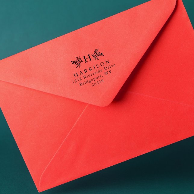 Sello Automático Dirección de retorno de monograma rusos (Subido por el creador)