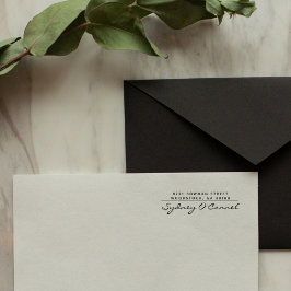 Sello Automático Dirección de retorno de Personalizado de script Mi