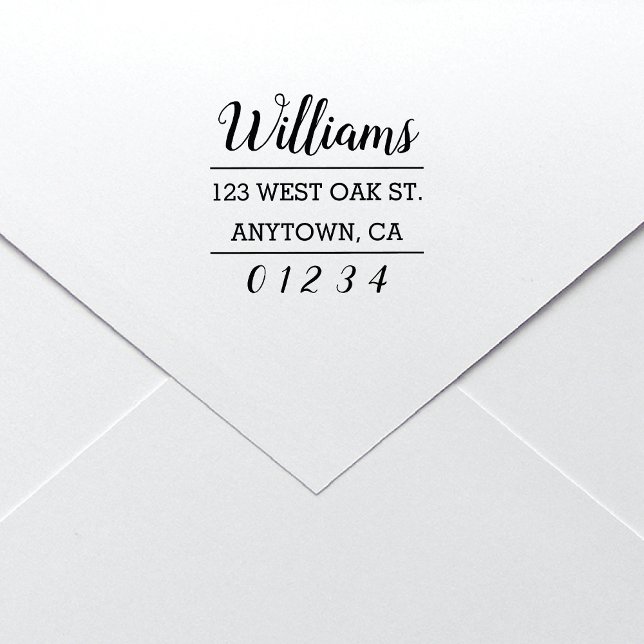 Sello Automático Dirección de retorno de script de caligrafía de Mo (Subido por el creador)