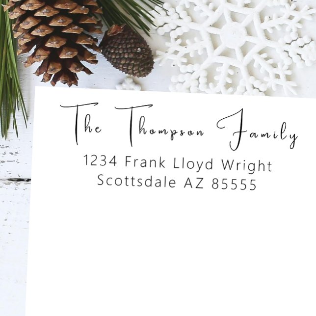 Sello Automático Dirección de retorno de script simple y elegante m (Subido por el creador)