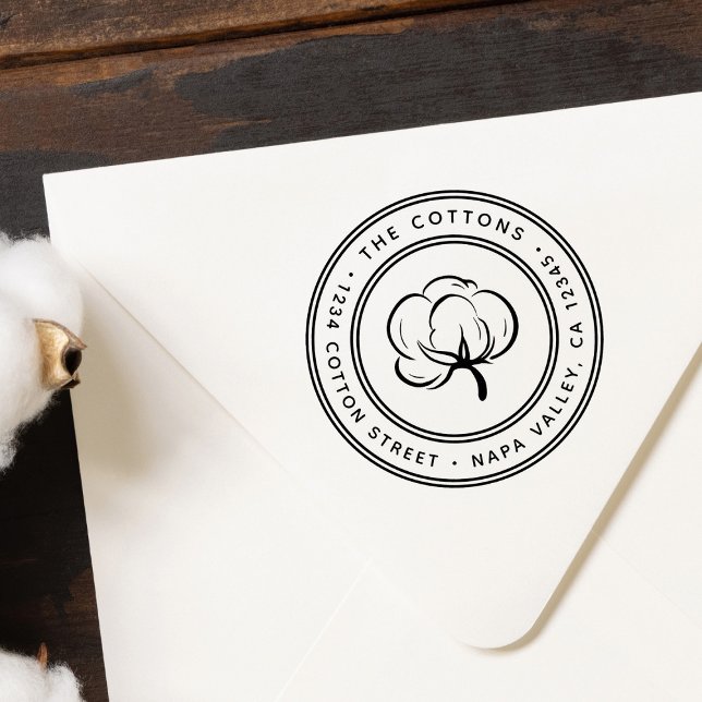 Sello Automático Dirección de retorno del icono de Bolón de algodón (Subido por el creador)