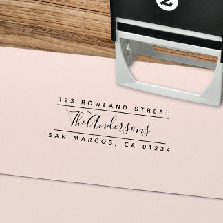 Sello Automático Dirección de retorno dividida de script de caligra