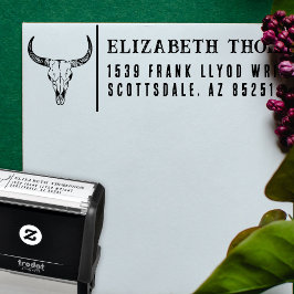 Sello Automático Dirección de retorno País Boda occidental Nash Bas