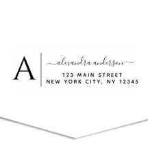 Dirección de retorno profesional o personal elegan